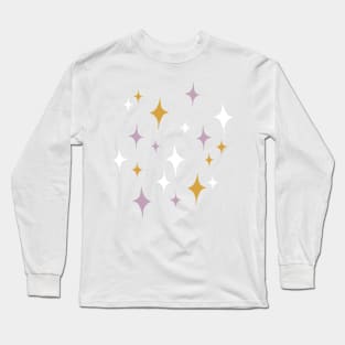 Magical Sparkles Pattern Long Sleeve T-Shirt